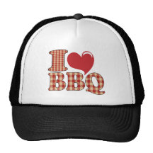 Jag älskar BBQ Baseball Hat