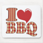 Jag älskar BBQ Musmattor