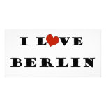 Jag älskar Berlin Foto Kort