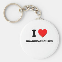 Jag älskar Boardinghouses Nyckel Ring