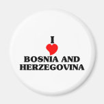 Jag älskar Bosnien och Hercegovina Magneter För Kylskåp