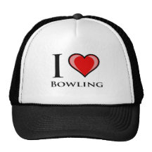 Jag älskar bowling keps