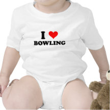 Jag älskar bowling tshirts