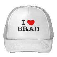 Jag älskar Brad Mesh Kepsar