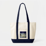 Jag älskar bröllop! Vitvåren blomstrar blommor Tote Bag