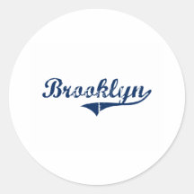 Jag älskar Brooklyn Michigan Klistermärke