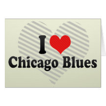 Jag älskar Chicago deppighet Kort