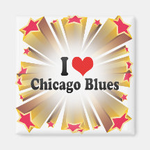 Jag älskar Chicago deppighet Magnet För Kylskåp