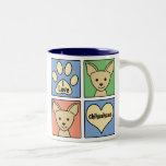 Jag älskar Chihuahuas Mugg