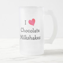 Jag älskar chokladMilkshakes Kaffe Kopp