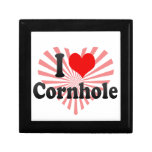 Jag älskar Cornhole Smyckeskrin