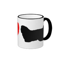 Jag älskar Cotons de Tulear Råna Kaffe Koppar