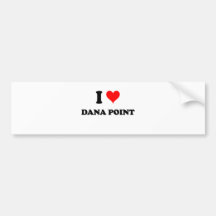 Jag älskar Dana Point Bildekaler