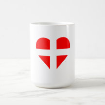 Jag älskar Danmark Mugg