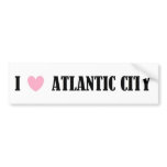 Jag älskar den Atlantic City bildekalet