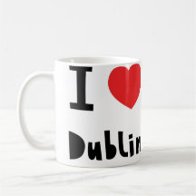 Jag älskar den Dublin muggen