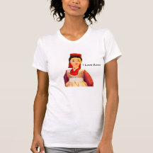 Jag älskar den Korea tshirten Tröjor