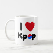 Jag älskar den Kpop muggen