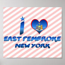 Jag älskar den östliga pembroken, New York Affischer