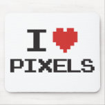 Jag älskar den PIXEL pixelated retro gameren 8bit 