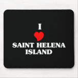 Jag älskar den Saint Helena ön Musmattor