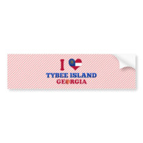 Jag älskar den Tybee ön, Georgia