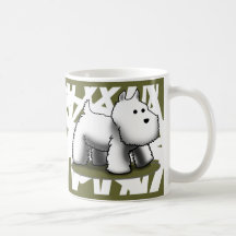 Jag älskar den Westies CrisCros muggen