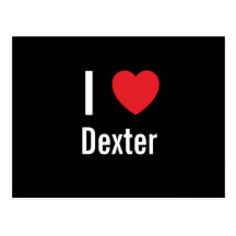 Jag älskar Dexter Vykort