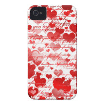 Jag älskar dig iPhone 4 Case-Mate fodraler