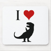 Jag älskar Dinosaurs - T-Rex Mus Matta