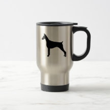 Jag älskar DobermanPinschers Kaffe Mugg