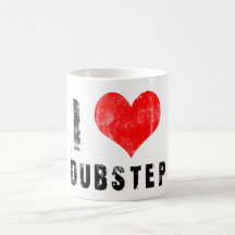 Jag älskar Dubstep Kaffe Koppar