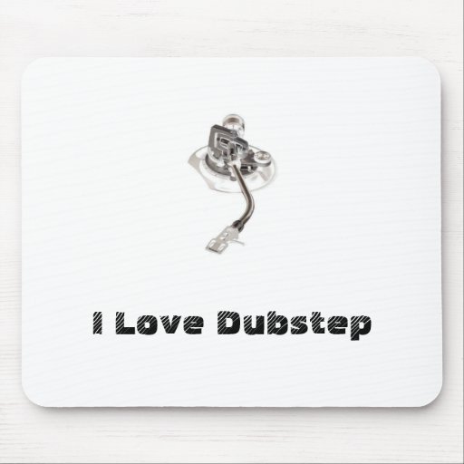 Jag älskar Dubstep Mousepad Mus Matta