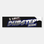 Jag älskar DUBSTEP-musik Bildekal