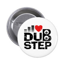 Jag älskar Dubstep Pins