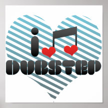 Jag älskar Dubstep Posters