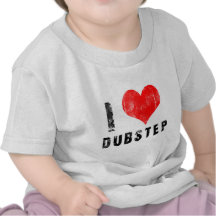 Jag älskar Dubstep Tee Shirts