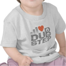 Jag älskar Dubstep Tee Shirts