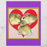 Jag älskar Ducklings! Flygblad