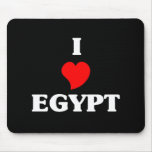 Jag älskar egypten mus matta