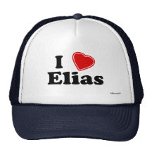Jag älskar Elias Baseball Hat
