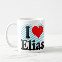 Jag älskar Elias Kaffe Koppar