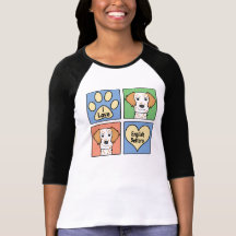 Jag älskar engelska Setters T-shirts