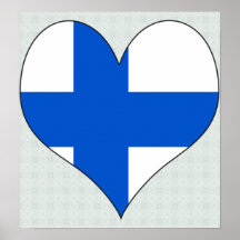 Jag älskar Finland Print