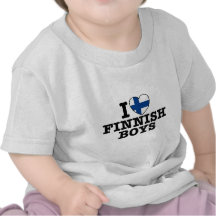 Jag älskar finlandssvenska pojkar tee shirt