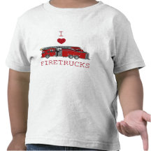 Jag älskar Firetrucks Tröja
