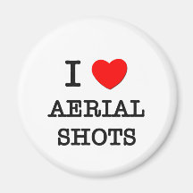Jag älskar flyg- Shots Magnet För Kylskåp
