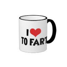 Jag älskar för att fisa kaffe koppar