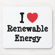 Jag älskar förnybar personlig för energihjärtaanpa musmatta