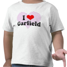 Jag älskar Garfield, United States T Shirts